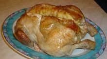 Рецепт - Курица, фаршированная блинами