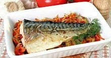 Рецепт - Рыба, запеченная в духовке