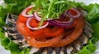 Овощной салат с сельдью Овощной салат с сельдью