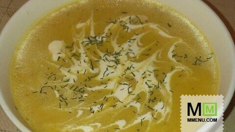 Сливочный крем-суп из тыквы 