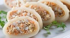 Кальмары, фаршированные паштетом Кальмары, фаршированные паштетом