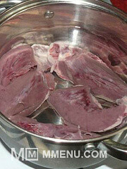 Приготовление блюда по рецепту - Салат со свиным сердцем. Шаг 1