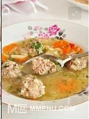 Приготовление блюда по рецепту - Суп с фрикадельками и овощами. Шаг 4