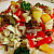 Постный салат с пекинской капустой и грибами (2)