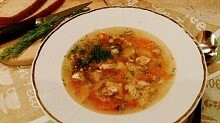 Рецепт - Домашний суп из форели