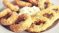 Кольца кальмара в кляре ♥ Кальмары фри