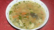 Рецепт - Постный гречневый суп