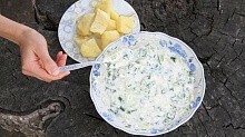 Рецепт - Гуркенсалат - огуречный салат который вы не пробовали