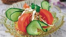 Рецепт - Салат из сырых овощей