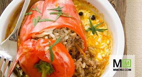 Перец с мясной начинкой Перец с мясной начинкой