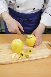 Приготовление блюда по рецепту - Яблоки с медом. Шаг 1