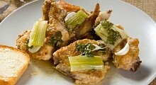 Рецепт - Курица с чесноком