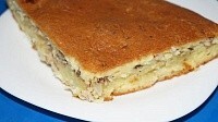 Пирог балтийский берег с консервой