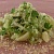 Зеленый салат с ракушками
