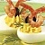 Яйца фаршированные с креветками