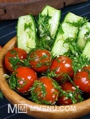 Приготовление блюда по рецепту - Малосольные  овощи по-домашнему . Шаг 1