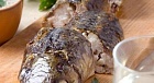 Кефаль, жареная с ореховым соусом Кефаль, жареная с ореховым соусом