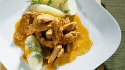 Рецепт - Поджарка из куриного филе