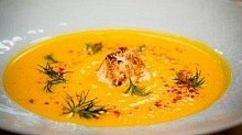 Рецепт - Морковно-имбирный суп с маршмеллоу