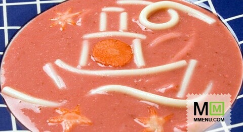 Суп из клубнички
