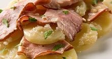 Рецепт - Запеканка картофельная под горчичным соусом