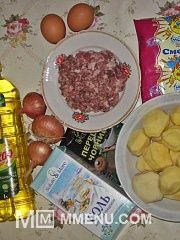 Приготовление блюда по рецепту - Драники с мясом. Шаг 1