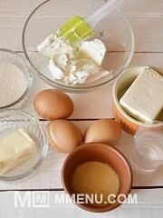 Приготовление блюда по рецепту - Облепиховый десерт с кремю и бисквитом савоярди. Шаг 6