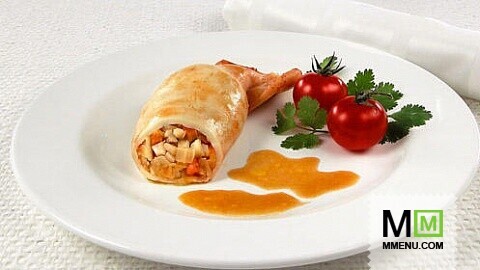 Кальмары, фаршированные овощами Кальмары, фаршированные овощами