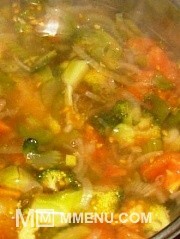Приготовление блюда по рецепту - Суп с сельдереем и брокколи. Шаг 9