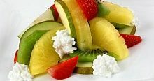 Рецепт - Салат фруктовый с ананасом