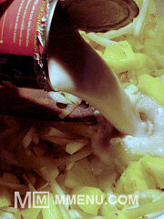 Приготовление блюда по рецепту - свинина с ананасами в кокосовом молоке. Шаг 7