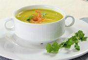 Приготовление блюда по рецепту - Картофельный суп-пюре с креветками. Шаг 9