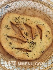 Приготовление блюда по рецепту - Французский хлеб фугасс с прованскими травами. Шаг 9