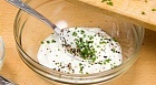 Заправка из сметаны с перцем