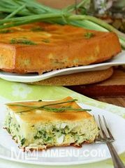 Приготовление блюда по рецепту - Пирог с зеленым луком и яйцом.. Шаг 12
