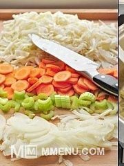 Приготовление блюда по рецепту - Суп с фрикадельками и овощами. Шаг 1