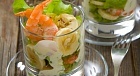 Салат с креветками и бананами Салат с креветками и бананами