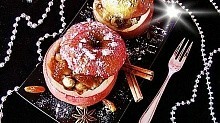 Рецепт - Яблоки, фаршированные кус-кусом