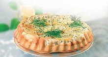 Рецепт - Пирог с тунцом и шпинатом