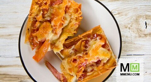 Горячие бутерброды с колбасками Горячие бутерброды с колбасками