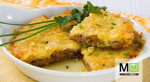 Горячая закуска из языка с сыром Горячая закуска из языка с сыром