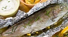 Радужная форель с травами Радужная форель с травами