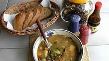 Рецепт - Крестьянский картофельный суп(Selská bramboračka)