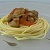 Спагетти с соусом из баклажанов (2)