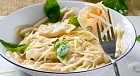 Тортеллини с креветками