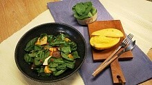 Рецепт - Cалат с жареной говядиной и манго от шеф-повара Анатолия Казакова