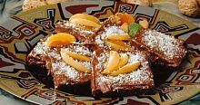Рецепт - Шоколадно-ореховые батончики