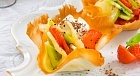 Салат фруктовый с шоколадной стружкой Салат фруктовый с шоколадной стружкой