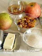 Приготовление блюда по рецепту - Мраморные блины с грушево-яблочной начинкой. Шаг 3