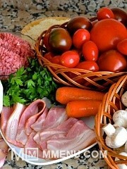 Приготовление блюда по рецепту - Лазанья из капусты с мясом и грибами. Шаг 1